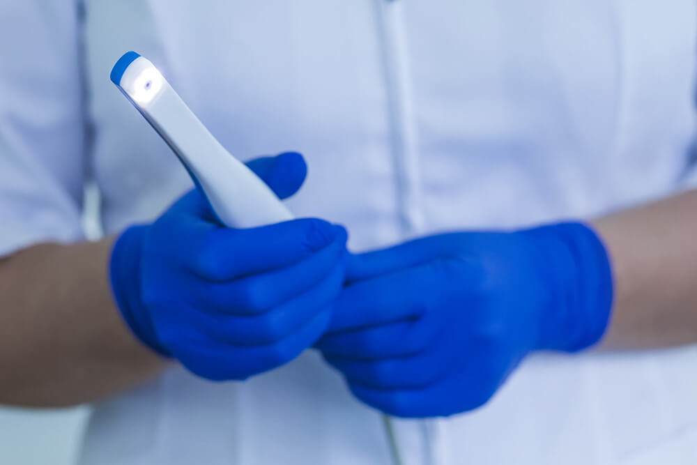 image of an intraoral camera