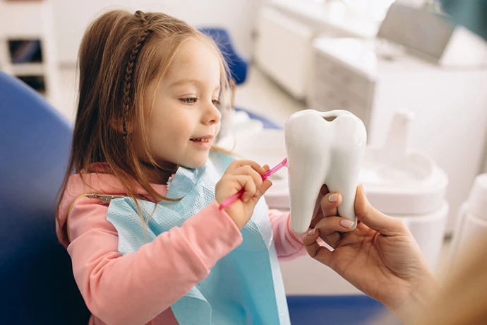 Pediatric dentist in Tomball, TX at Willow Creek Smiles.